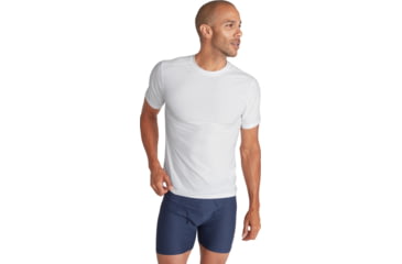 Image of ExOfficio Give-N-Go 2.0 Crew Neck Tee - Mens, White, Small, 12426714-1000-S