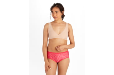 Image of ExOfficio Give-N-Go 2.0 Hipster Brief - Womens, Teaberry Hibiscus, XS, 22419784-23372-XS