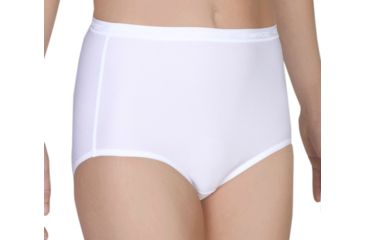 Image of Give-N-Go Full Cut Brief - Womens -White-X-Small