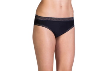 Image of ExOfficio Give-N-Go Lacy Bikini - Women's -Black-Clearance-Medium