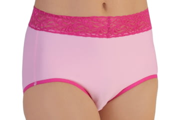Image of ExOfficio Give-N-Go Lacy Full Cut Brief - Women's-Blush-Small