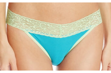 Image of ExOfficio Give-N-Go Lacy Low Bikini - Women's -Chlorine-X-Small