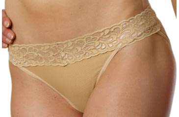 Image of ExOfficio Give-N-Go Lacy Low Bikini - Women's -Nude-Large