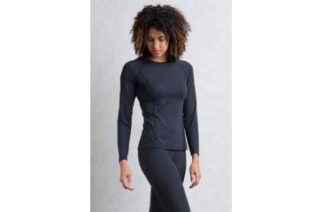 Image of ExOfficio Give-N-Go Perf Base Layer Crew - Women's, Black, Extra Small, 2244-2973-Black-XL