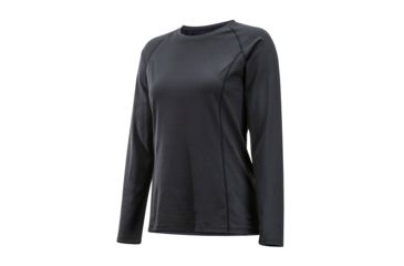 Image of ExOfficio Give-N-Go Perf Base Layer Crew - Women's, Black, Large, 2244-2973-Black-L