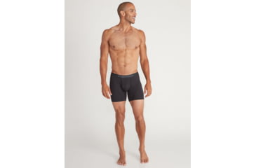 Image of ExOfficio Give-N-Go Sport 2.0 Boxer Brief - Mens, 6in, Black/Black, 2XL, 12416718-9141-2XL