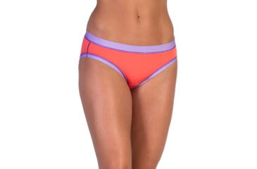 Image of ExOfficio Give-N-Go Sport Mesh Bikini Brief - Women's -Hot Coral-Small