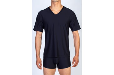Image of Give-N-Go V-Neck Shirt - Mens -Black-Large