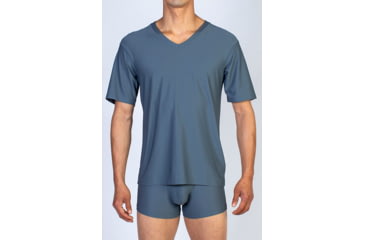 Image of Give-N-Go V-Neck Shirt - Mens -Charcoal-Medium