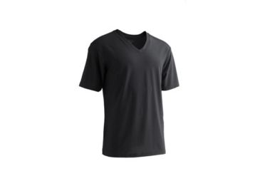 Image of ExOfficio Give-N-Go V Tee Men's, Black, XL 12422679-9999_XL