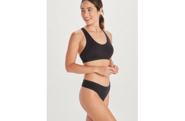 Image of ExOfficio GNG Sport 2.0 Thong - Womens, Black, Large, 22419779-9999-L