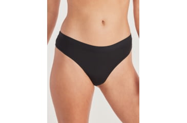 Image of ExOfficio GNG Sport 2.0 Thong - Womens, Black, Large, 22419779-9999-L