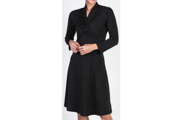 Image of ExOfficio Go-To Crossover Dress - Women's-Black-Small