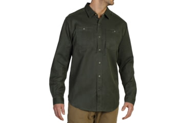 Image of Hida Long Sleeve Shirt - Mens -Loden-Small