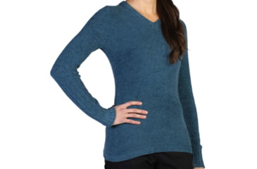 Image of ExOfficio Irresistible Dolce V-Neck - Women's -Marina-Medium