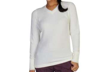 Image of Irresistible Neska V-Neck Sweater - Womens-Vellum-Medium