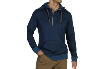 Image of ExOfficio Isoclime Thermal Hoody - Men's-Evening/Isle-Large