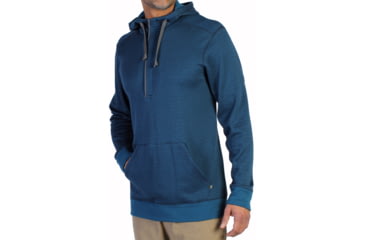 Image of ExOfficio Isoclime Thermal Hoody - Mens-Navy/Galaxy-Medium