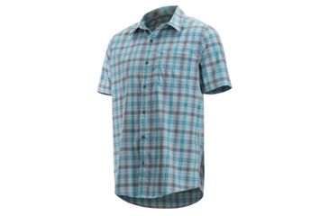 Image of ExOfficio Keats Short Sleeve, Air Blue, 2XL, 10023264-5010-2XL
