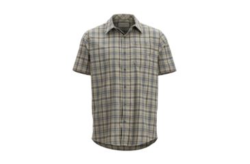Image of ExOfficio Keats Short Sleeve, Lt Khaki, S, 10023264-8020-S