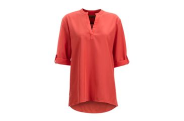 Image of ExOfficio Kizmet 3/4 Sleeve - Women's, Spiced Coral, XS, 20013092-3300-XS