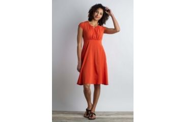 Image of ExOfficio Kizmet Cross-Front Dress Women's, Paprika, 6 20613100-3530_6