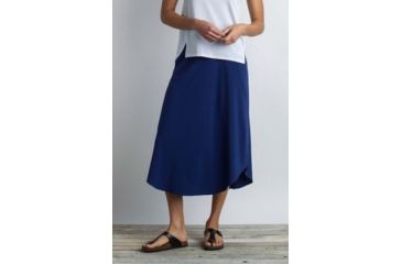 Image of ExOfficio Kizmet Midi Skirt Women's, Ink, M 20623106-5995_M