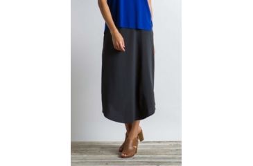 Image of ExOfficio Kizmet Midi Skirt Women's, Black, XS 20623106-9999_XS