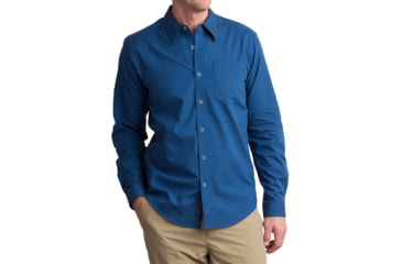 Image of ExOfficio Lampara Long Sleeve - Men's-Navy-X-Large