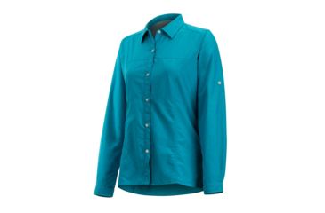 Image of ExOfficio Lightscape Long Sleeve - Women's, Algiers Blue, S, 20012560-5328-S