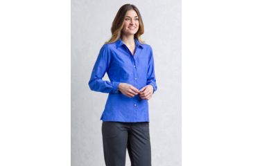 Image of ExOfficio Lightscape Long Sleeve - Women's, Algiers Blue, S, 20012560-5328-S