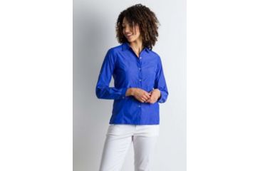 Image of ExOfficio Lightscape Long Sleeve Shirt Women's, Lobelia, XL 20012560-5510_XL