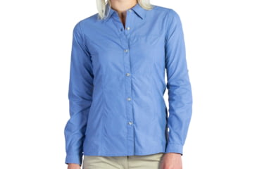 Image of ExOfficio Lightscape Long Sleeve Shirt - Women's-Viola-X-Large