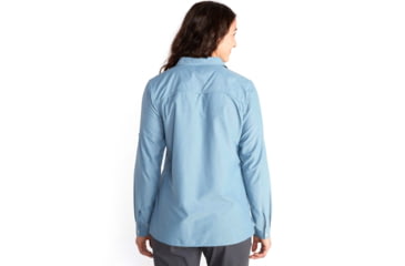 Image of ExOfficio Lightscape Long Sleeve - Womens, Blue Star, Large, 2001-2560-5696-L