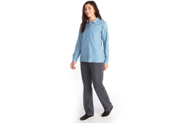 Image of ExOfficio Lightscape Long Sleeve - Womens, Blue Star, Large, 2001-2560-5696-L