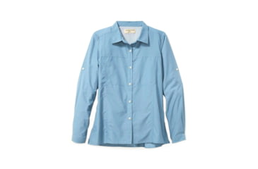 Image of ExOfficio Lightscape Long Sleeve - Womens, Blue Star, Large, 2001-2560-5696-L