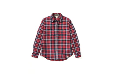 Image of ExOfficio Madison Midweight Flannel Long Sleeve - Women's, Tea Rose, Small, 2001-3358-3088-S