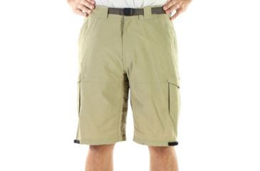Image of ExOfficio Nio Amphi Short Long - Men's-32W-Light Khaki