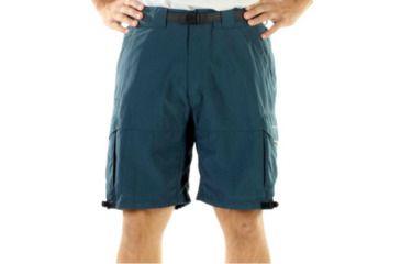 Image of ExOfficio Nio Amphi Short Long - Men's-Steel Blue-38
