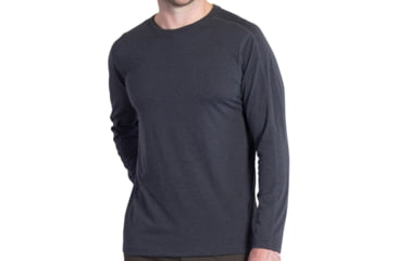 Image of ExOfficio NioClime Long Sleeve Shirt - Men's -Charcoal-Small