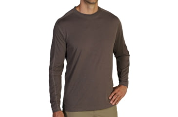 Image of ExOfficio Nioclime Long Sleeve Shirt - Men's -Cigar-XX-Large