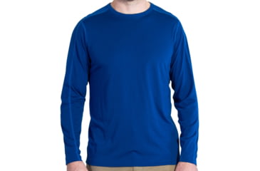 Image of ExOfficio NioClime Long Sleeve Shirt - Men's -Prussian-Large
