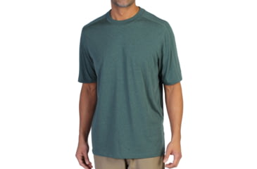 Image of ExOfficio Nioclime Short Sleeve Shirt - Men's -Ponderosa-Small