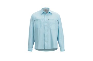 Image of Demo, ExOfficio Reef Runner Long Sleeve, Air Blue, M, 10013344-5010-M