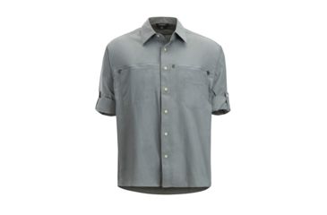 Image of ExOfficio Reef Runner Long Sleeve, Grey Storm, S, 10013344-9609-S