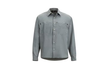 Image of ExOfficio Reef Runner Long Sleeve, Grey Storm, S, 10013344-9609-S