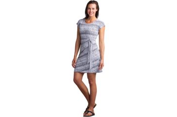 Image of ExOfficio Salama Dress - Women's-Black/White-Medium