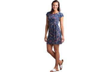 Image of ExOfficio Salama Dress - Women's-Indigo-Large