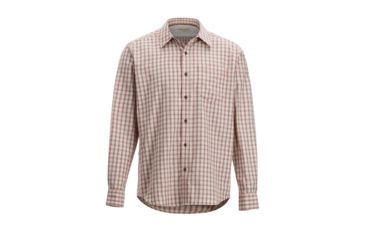 Image of ExOfficio Salida Long Sleeve - Men's, Retro Red, S, 10013268-3173-S