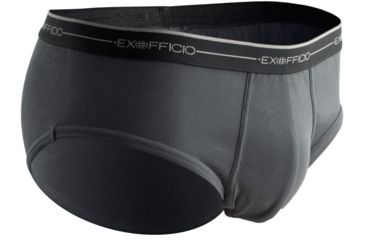 Image of ExOfficio Sol Cool Brief - Men's-Carbon-None-X-Large